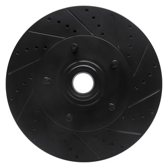 DFC® - Premium Drilled and Slotted Front Passenger Side Brake Rotor
