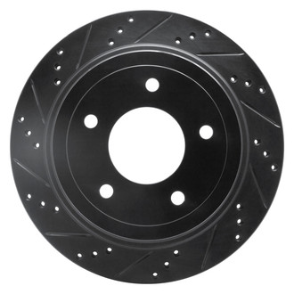 DFC® - Premium Drilled and Slotted Rear Driver Side Brake Rotor