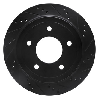 DFC® - Premium Drilled and Slotted Rear Passenger Side Brake Rotor