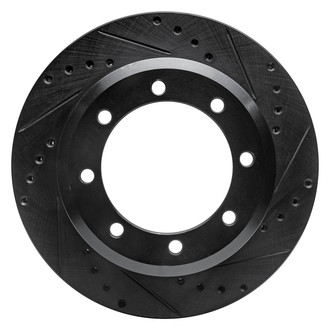 DFC® - Premium Drilled and Slotted Rear Passenger Side Brake Rotor