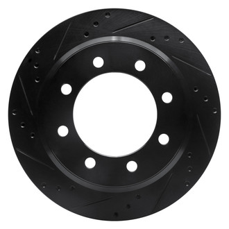 DFC® - Premium Drilled and Slotted Rear Driver Side Brake Rotor
