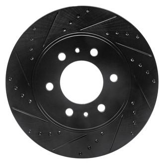 DFC® - Premium Drilled and Slotted Front Driver Side Brake Rotor