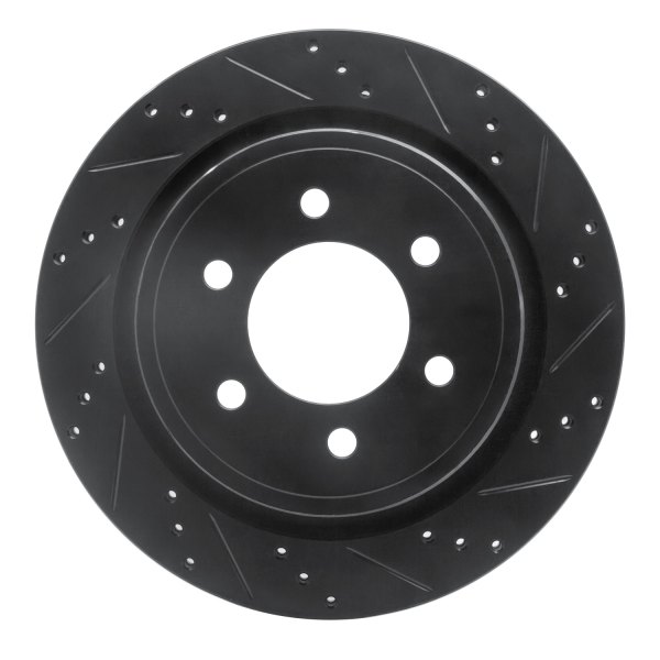 DFC® - Premium Drilled and Slotted Rear Brake Rotor