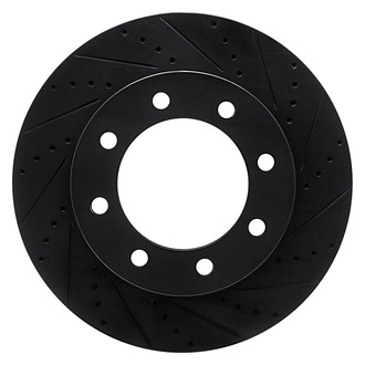 DFC® - Premium Drilled and Slotted Front Passenger Side Brake Rotor