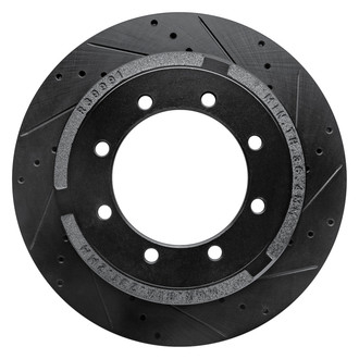 DFC® - Premium Drilled and Slotted Rear Passenger Side Brake Rotor