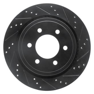 DFC® - Premium Drilled and Slotted Rear Passenger Side Brake Rotor