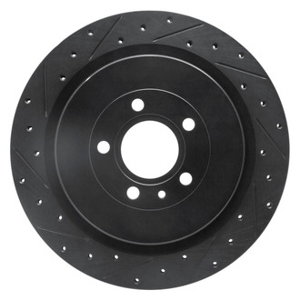 DFC® - Premium Drilled and Slotted Rear Driver Side Brake Rotor