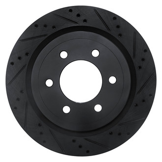 DFC® - Premium Drilled and Slotted Rear Passenger Side Brake Rotor