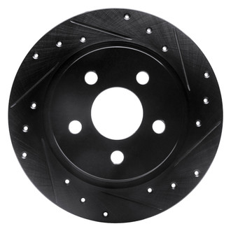 DFC® - Premium Drilled and Slotted Rear Passenger Side Brake Rotor