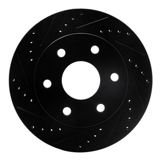 DFC® - Premium Drilled and Slotted Rear Driver Side Brake Rotor