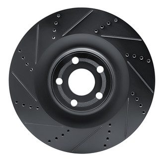 DFC® - Premium Drilled and Slotted Front Driver Side Brake Rotor