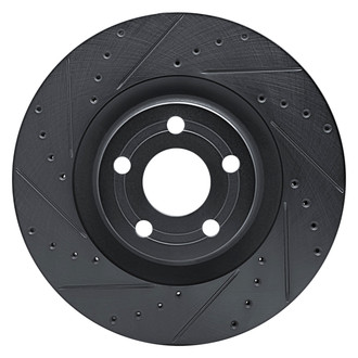DFC® - Premium Drilled and Slotted Front Driver Side Brake Rotor