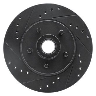 DFC® - Premium Drilled and Slotted Front Driver Side Brake Rotor