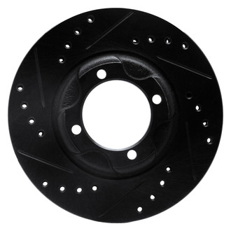 DFC® - Premium Drilled and Slotted Front Driver Side Brake Rotor