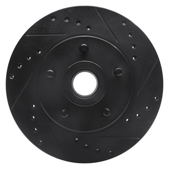 DFC® - Premium Drilled and Slotted Front Passenger Side Brake Rotor