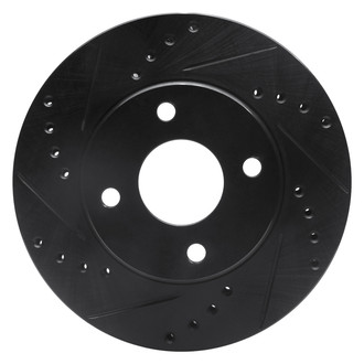 DFC® - Premium Drilled and Slotted Front Driver Side Brake Rotor