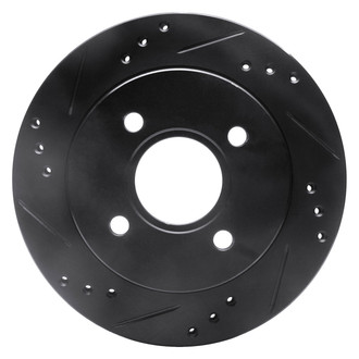 DFC® - Premium Drilled and Slotted Rear Driver Side Brake Rotor
