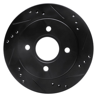 DFC® - Premium Drilled and Slotted Rear Passenger Side Brake Rotor