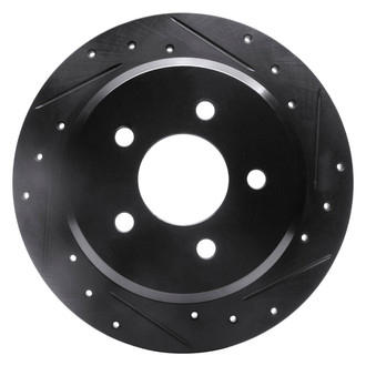 DFC® - Premium Drilled and Slotted Rear Passenger Side Brake Rotor