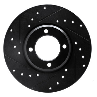 DFC® - Premium Drilled and Slotted Front Driver Side Brake Rotor