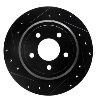 DFC® - Premium Drilled and Slotted Rear Driver Side Brake Rotor