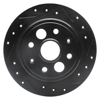 DFC® - Premium Drilled and Slotted Rear Passenger Side Brake Rotor