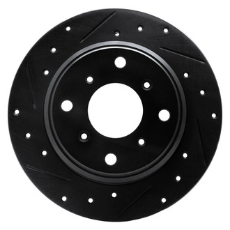 DFC® - Premium Drilled and Slotted Rear Driver Side Brake Rotor