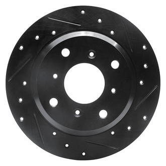 DFC® - Premium Drilled and Slotted Rear Passenger Side Brake Rotor