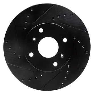DFC® - Premium Drilled and Slotted Front Driver Side Brake Rotor
