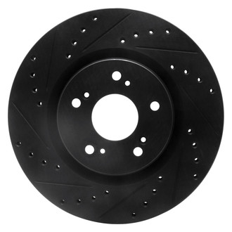 DFC® - Premium Drilled and Slotted Rear Driver Side Brake Rotor