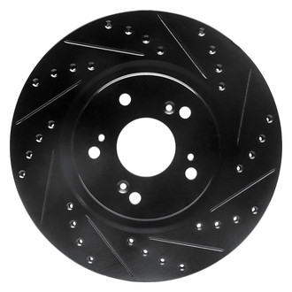 DFC® - Premium Drilled and Slotted Rear Passenger Side Brake Rotor