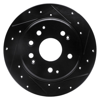 DFC® - Premium Drilled and Slotted Rear Passenger Side Brake Rotor