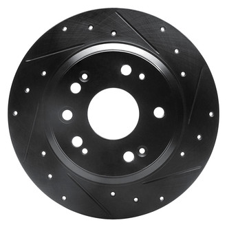 DFC® - Premium Drilled and Slotted Rear Passenger Side Brake Rotor