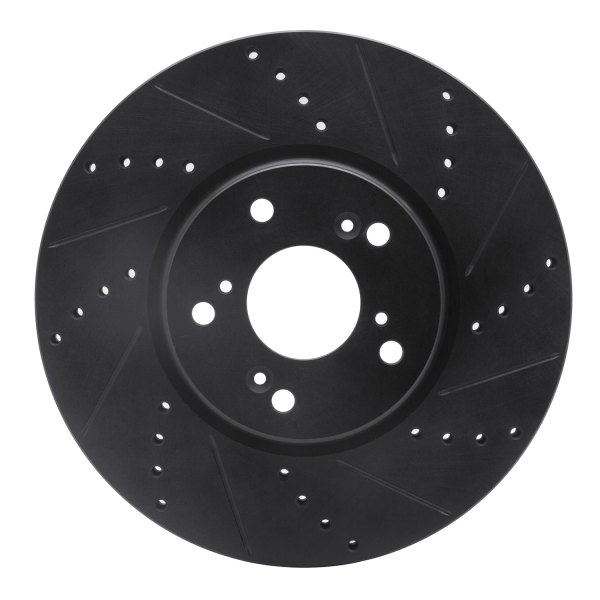 DFC® - Premium Drilled and Slotted Front Brake Rotor