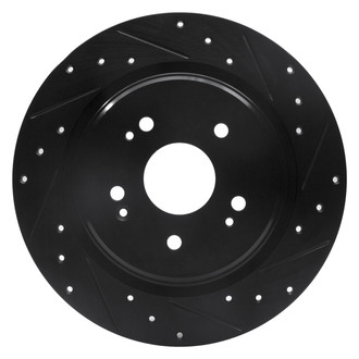 DFC® - Premium Drilled and Slotted Rear Passenger Side Brake Rotor