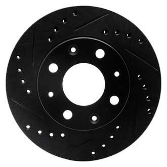 DFC® - Premium Drilled and Slotted Front Driver Side Brake Rotor