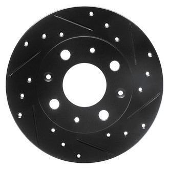 DFC® - Premium Drilled and Slotted Front Passenger Side Brake Rotor