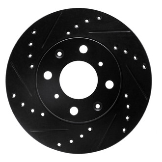 DFC® - Premium Drilled and Slotted Front Driver Side Brake Rotor