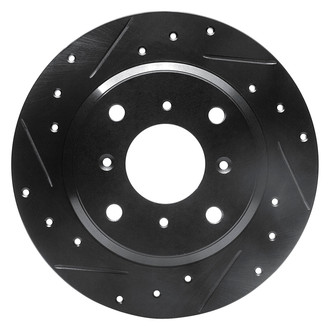 DFC® - Premium Drilled and Slotted Rear Driver Side Brake Rotor