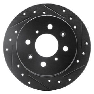 DFC® - Premium Drilled and Slotted Rear Passenger Side Brake Rotor