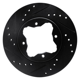 DFC® - Premium Drilled and Slotted Front Driver Side Brake Rotor
