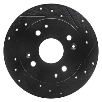DFC® - Premium Drilled and Slotted Rear Passenger Side Brake Rotor