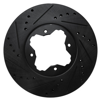 DFC® - Premium Drilled and Slotted Front Driver Side Brake Rotor