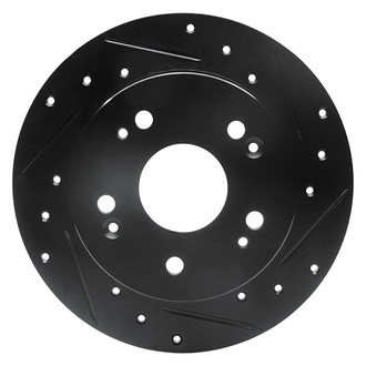 DFC® - Premium Drilled and Slotted Rear Passenger Side Brake Rotor