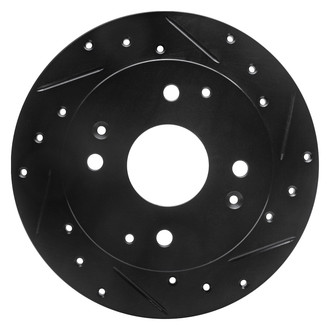 DFC® - Premium Drilled and Slotted Rear Passenger Side Brake Rotor