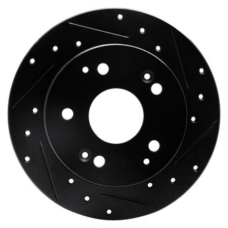 DFC® - Premium Drilled and Slotted Rear Passenger Side Brake Rotor