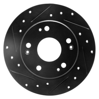 DFC® - Premium Drilled and Slotted Rear Driver Side Brake Rotor
