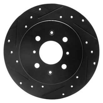 DFC® - Premium Drilled and Slotted Rear Driver Side Brake Rotor
