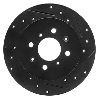 DFC® - Premium Drilled and Slotted Rear Passenger Side Brake Rotor