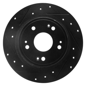 DFC® - Premium Drilled and Slotted Rear Driver Side Brake Rotor